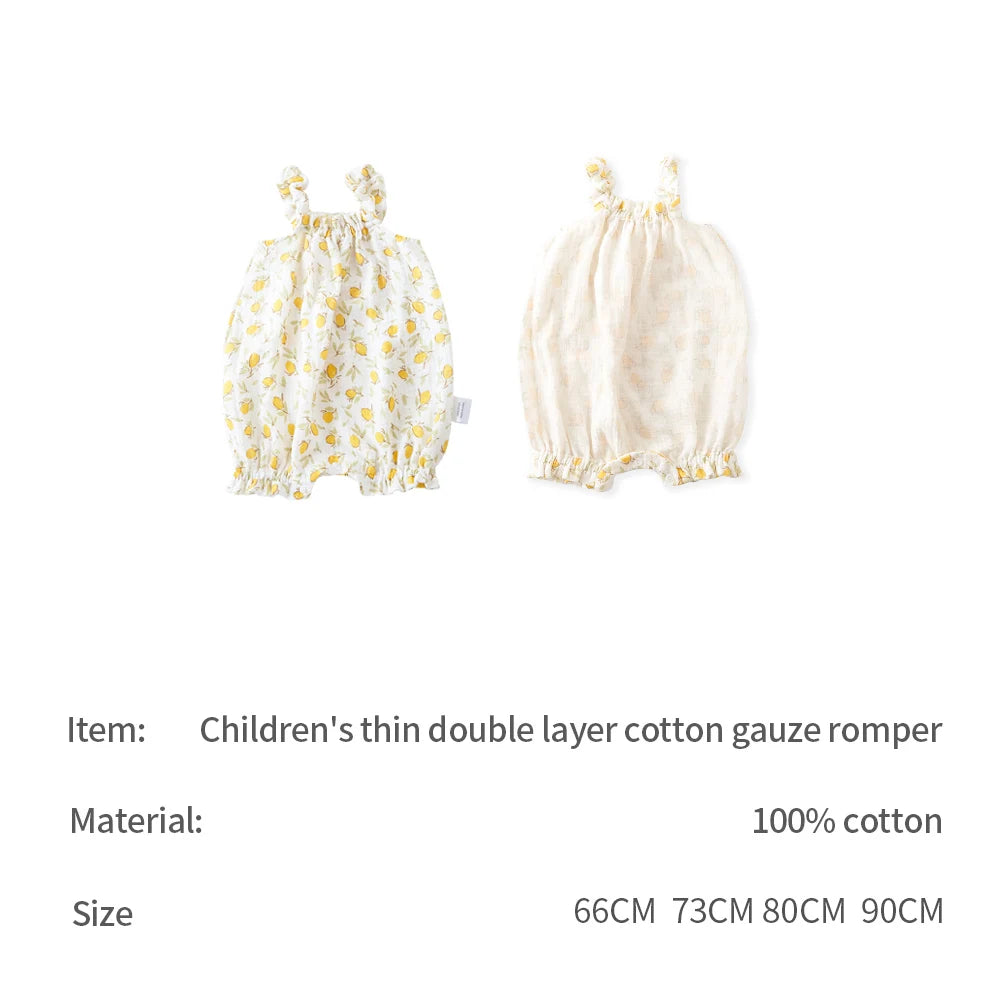 -☺︎ ベビージャンプスーツ キャミソールボディスーツ 帽子セット - mamahalo shop - ノースリーブジャンプスーツ -  べビー服 - 子供服 - 男の子 - 女の子