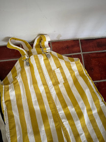 -キッズオーバーオール ストライプルーズサスペンダーパンツ 2カラー【mh0006899】 - mamahalo shop - オーバーオール -  べビー服 - 子供服 - 男の子 - 女の子