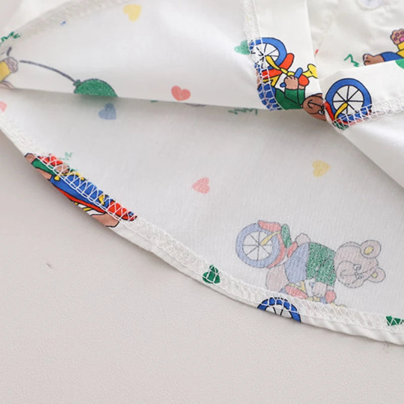 -キッズトップス プリント半袖シャツ タイガー虎 くまベア パンダ ワニ - mamahalo shop - 半袖シャツ・ブラウス -  べビー服 - 子供服 - 男の子 - 女の子