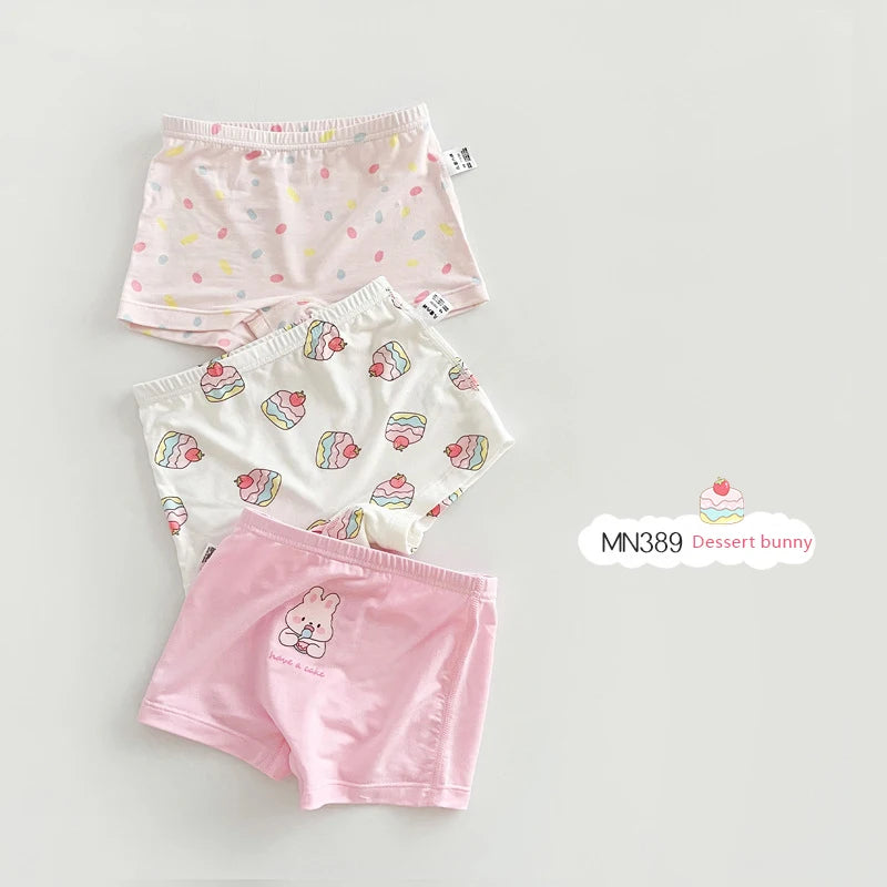 -キッズショーツ 男の子/女の子下着 ボーイズ/ガールズアンダーウェア 3枚セット ボクサーブリーフ【mh0005806】 - mamahalo shop - 幼児用下着 -  べビー服 - 子供服 - 男の子 - 女の子