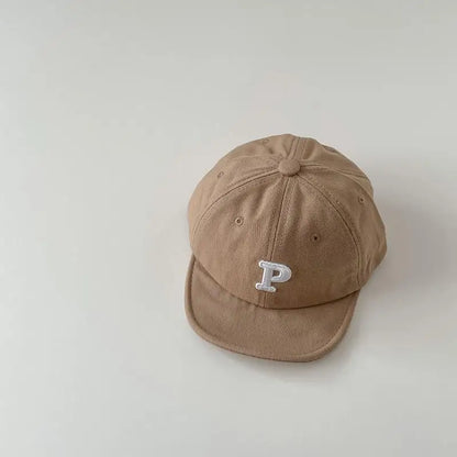 -ベビーキッズ帽子 キャップ 野球帽 ソフトブリム レターロゴワッペン サマーキャップ【mh0006328】 - mamahalo shop - ベビー用帽子 -  べビー服 - 子供服 - 男の子 - 女の子