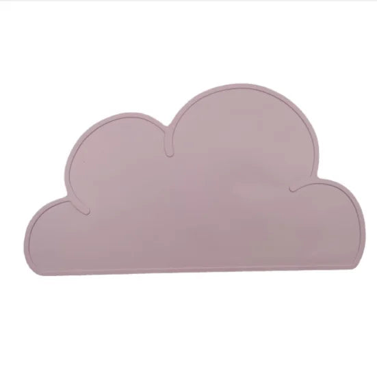 -雲のかたちのシリコン テーブル お食事マットマット ランチョンマット【mh0000011】 - mamahalo shop - ベビーキッズ ランチョンマット -  べビー服 - 子供服 - 男の子 - 女の子