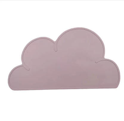 -雲のかたちのシリコン テーブル お食事マットマット ランチョンマット【mh0000011】 - mamahalo shop - ベビーキッズ ランチョンマット -  べビー服 - 子供服 - 男の子 - 女の子