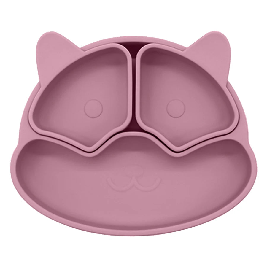 -# ベビー シリコン食器 キャットプレート 幼児用トレーニング食器セット キッズギフト 離乳食【mh0005796】 - mamahalo shop - ベビーキッズ食器 -  べビー服 - 子供服 - 男の子 - 女の子