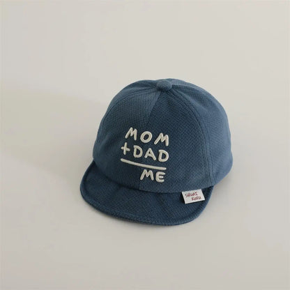 -ベビー帽子 キャップ 野球帽 ソフトブリム レターロゴ刺繍【mh0006371】 - mamahalo shop -  -  べビー服 - 子供服 - 男の子 - 女の子