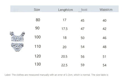 -キッズ水着 ガールズ ビキニ セパレート フリルトップス+パンツ+帽子セット フラワープリント 2カラー スイムウェア【mh0005995】 - mamahalo shop - ベビー用水着 -  べビー服 - 子供服 - 男の子 - 女の子