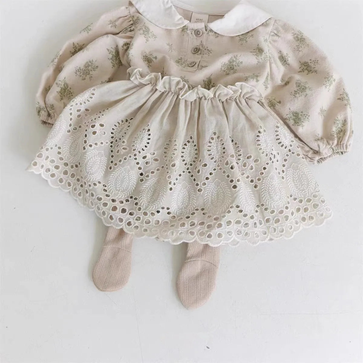 -ベビースカート レーススカート オーバースカート 2カラー【mh0006332】 - mamahalo shop - スカート -  べビー服 - 子供服 - 男の子 - 女の子