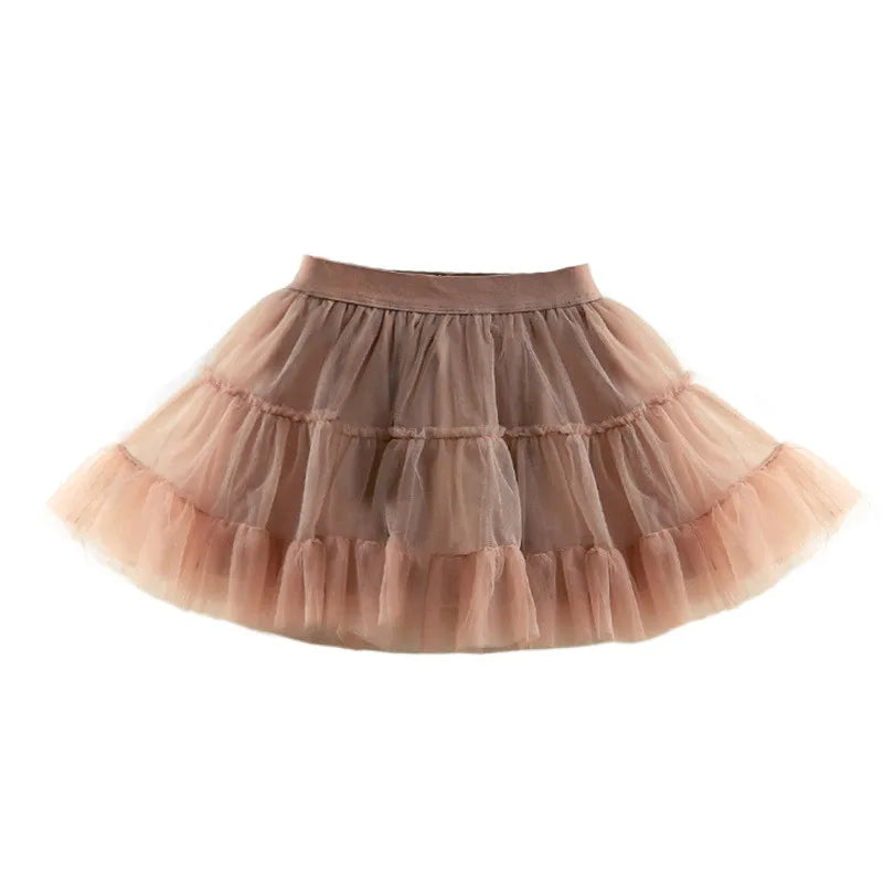 -キッズスカート チュチュ チュールボリュームスカート プリンセススカート 2カラー ガールズ 女の子 子供服 - mamahalo shop - スカート -  べビー服 - 子供服 - 男の子 - 女の子