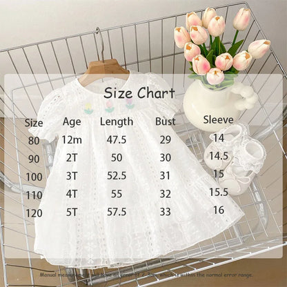 -ベビーロンパース/キッズワンピース 半袖ボディスーツ/半袖ワンピース レース チューリップ刺繍 リンクコーデ 姉妹 お揃いコーデ - mamahalo shop - 半袖ロンパース -  べビー服 - 子供服 - 男の子 - 女の子