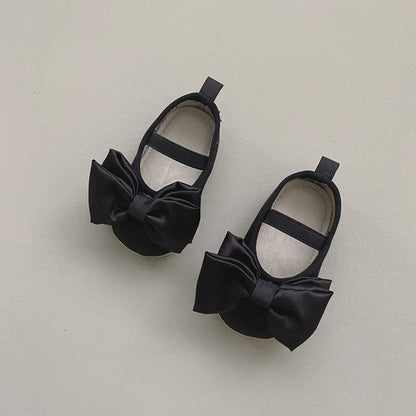 -ベビーシューズ リボンバレエシューズ ストラップシューズ ルームシューズ ファーストシューズ 靴 お出かけ 3カラー - mamahalo shop - ベビー用靴 -  べビー服 - 子供服 - 男の子 - 女の子