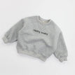 gray sweatshirt