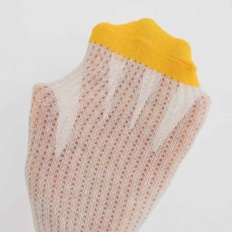 -キッズソックス 靴下3足セット メッシュ カラフル サマーソックス【mh0005681】 - mamahalo shop - ベビー用靴下・タイツ -  べビー服 - 子供服 - 男の子 - 女の子