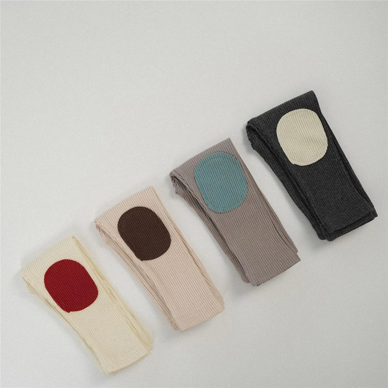 -キッズパンツ カラフル膝パッチレギンスパンツ 8カラー - mamahalo shop - レギンスパンツ -  べビー服 - 子供服 - 男の子 - 女の子