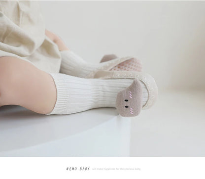 -ベビーソックス ソフト ルームシューズ ファーストシューズ 靴下 室内ばき - mamahalo shop - ベビー用靴下・タイツ -  べビー服 - 子供服 - 男の子 - 女の子