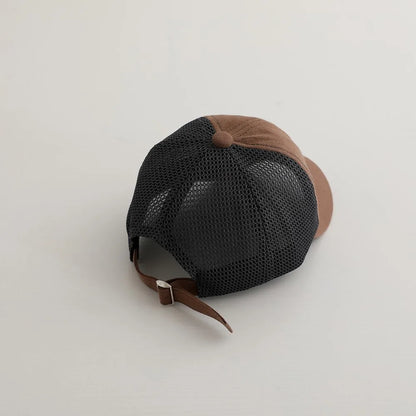 -ベビー帽子 メッシュキャップ 野球帽 アルファベット刺繍 サマーハット【mh0005595】 - mamahalo shop - ベビー用帽子 -  べビー服 - 子供服 - 男の子 - 女の子