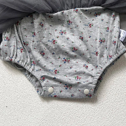 -ベビーロンパース キャミソール チュールスカートドッキングボディスーツ サマードレス【mh0005657】 - mamahalo shop - ノースリーブロンパース -  べビー服 - 子供服 - 男の子 - 女の子