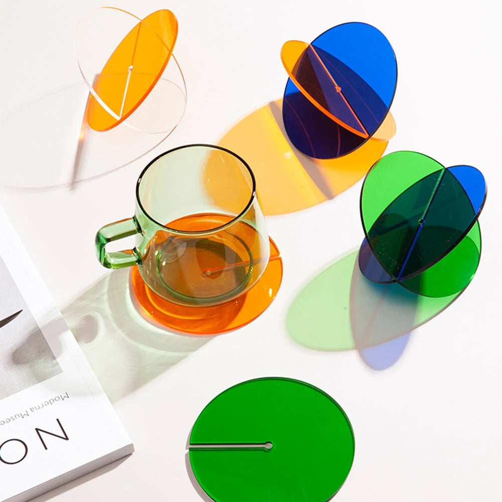 -装飾 コースター パッド コーヒー マット ティー ホルダー【mh0000978】 - mamahalo shop - コースター・なべ敷き・ランチョンマット -  べビー服 - 子供服 - 男の子 - 女の子