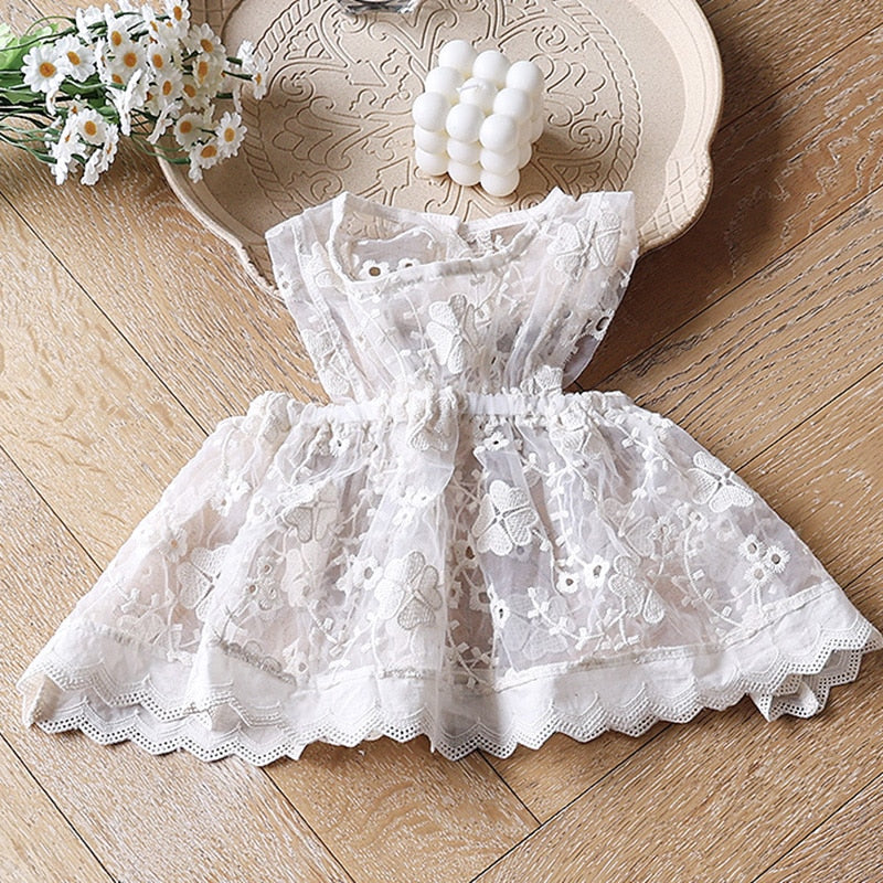 -ベビー ポップコーン セットアップ 長袖 トップス ブルマパンツ ベージュ ブラック レース フリル エプロン ドレス ガールズ - mamahalo shop - 長袖セットアップ -  べビー服 - 子供服 - 男の子 - 女の子