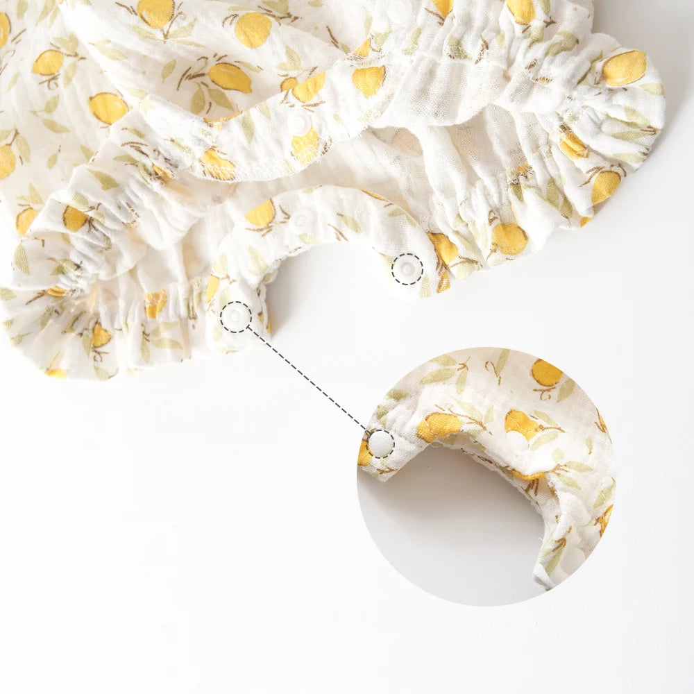 -☺︎ ベビージャンプスーツ キャミソールボディスーツ 帽子セット - mamahalo shop - ノースリーブジャンプスーツ -  べビー服 - 子供服 - 男の子 - 女の子