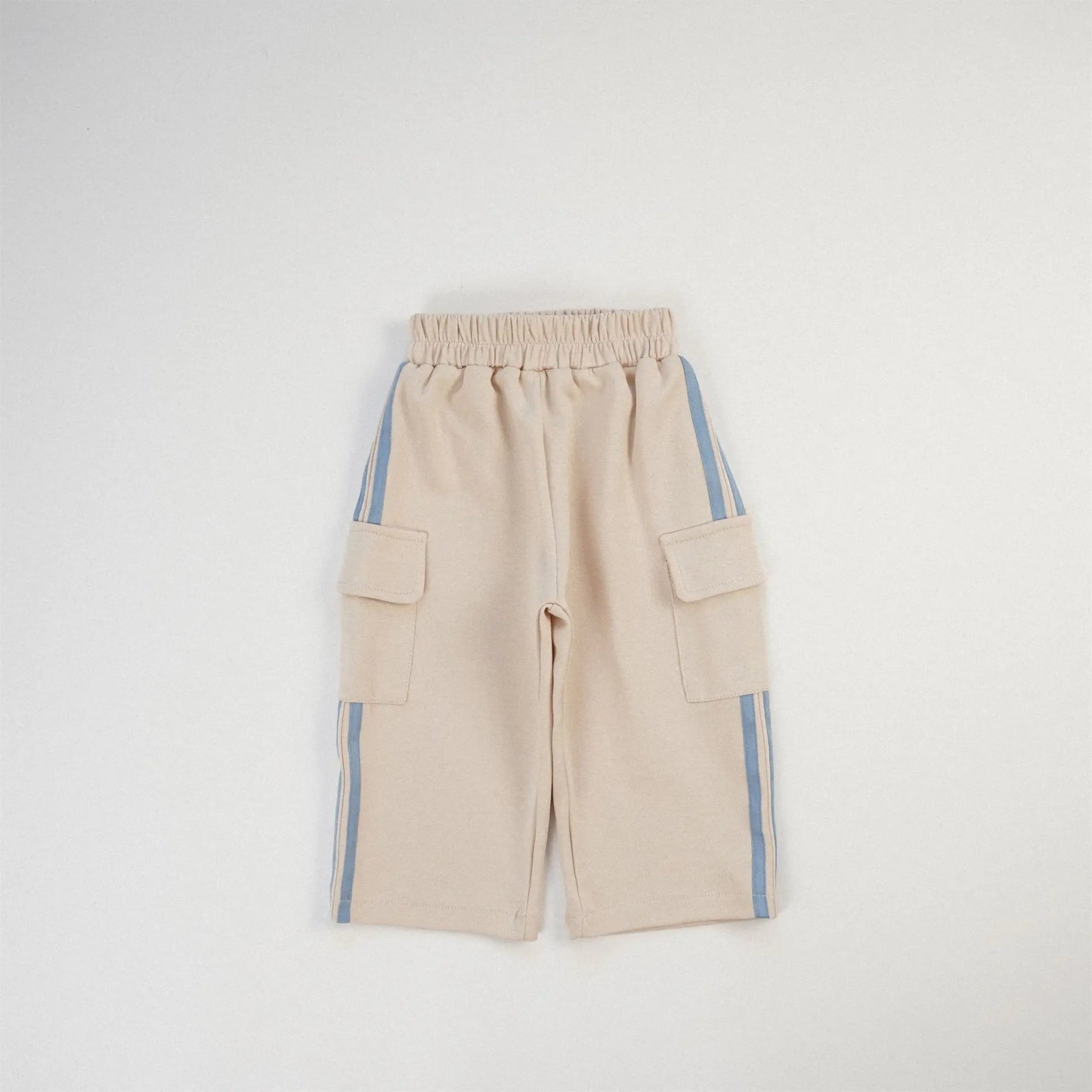 -キッズパンツ サイドラインスウェットカーゴパンツ スポーツパンツ 8カラー - mamahalo shop - ロングパンツ・スウェットパンツ -  べビー服 - 子供服 - 男の子 - 女の子