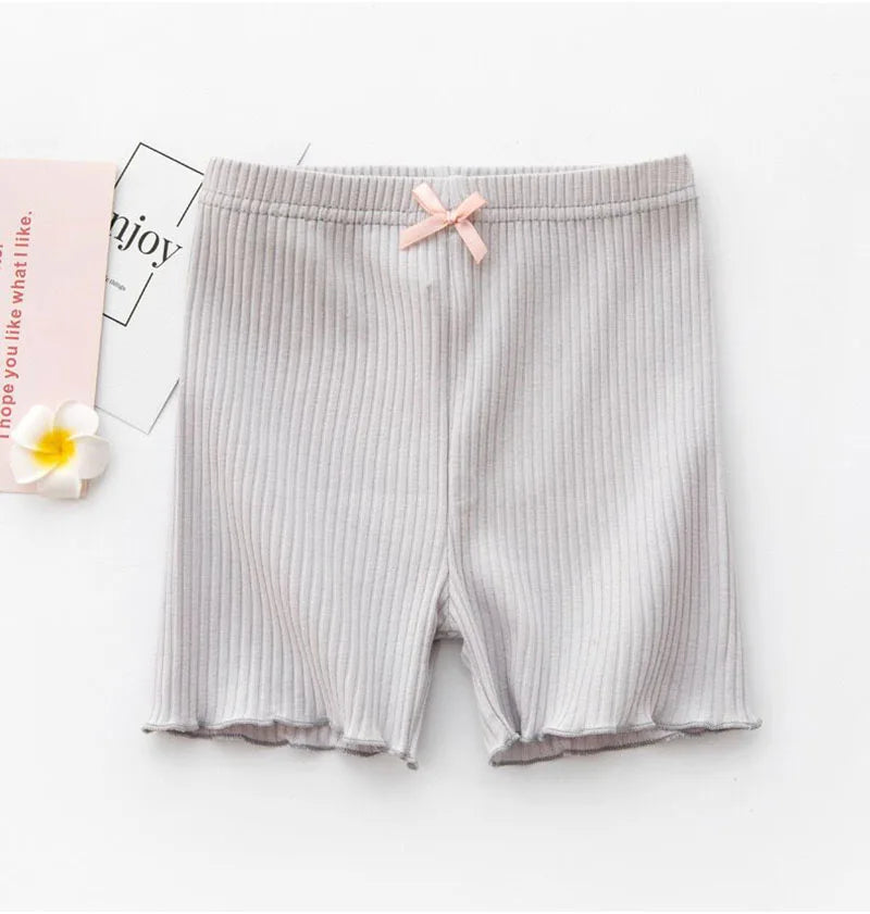 -キッズパンツ アンダーパンツ ショートレギンス 2カラー【mh0005864】 - mamahalo shop - レギンスパンツ -  べビー服 - 子供服 - 男の子 - 女の子