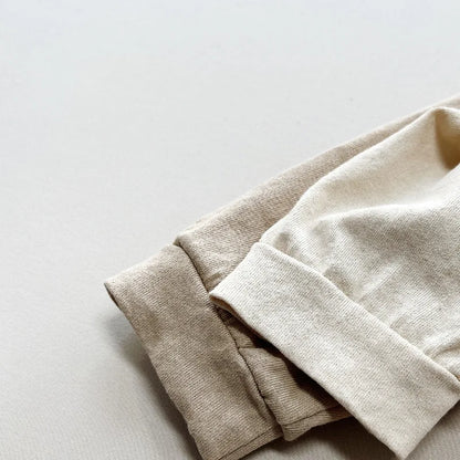 -キッズトップス 長袖Tシャツ 薄手 レターロゴプリント スケボーファッション 2カラー - mamahalo shop - 長袖Tシャツ -  べビー服 - 子供服 - 男の子 - 女の子