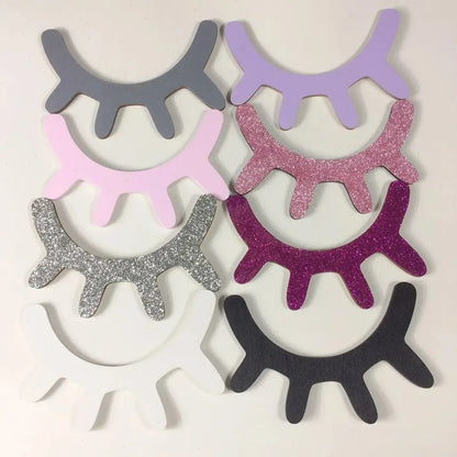 -1ペア北欧風 木製3Dまつげウォールステッカー スリーピーアイズ 木工クラフト 子供部屋 ウォールアートデカール【mh0000002】 - mamahalo shop - モビール・ウォールデコレーション -  べビー服 - 子供服 - 男の子 - 女の子