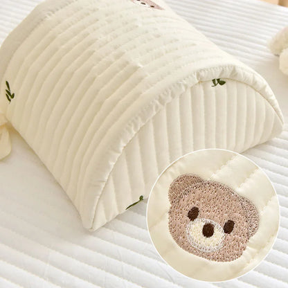 -ベビーオーガナイザー ベビーベッドポケット くまベア うさぎバニー 月ムーン 星スター 刺繍 ストレージ 収納 - mamahalo shop - ベビー＆キッズ雑貨 -  べビー服 - 子供服 - 男の子 - 女の子