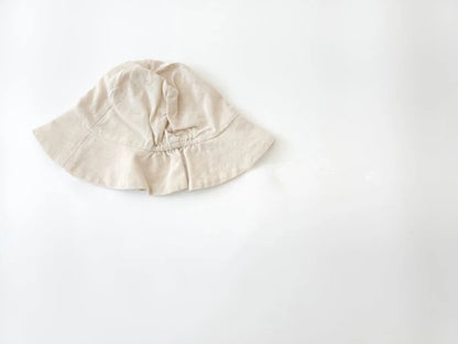 -ベビーロンパース 帽子セット ノースリーブセーラーカラージャンプスーツ チェック/無地 チューリップハットセット 2カラー【mh0006078】 - mamahalo shop - ノースリーブロンパース -  べビー服 - 子供服 - 男の子 - 女の子