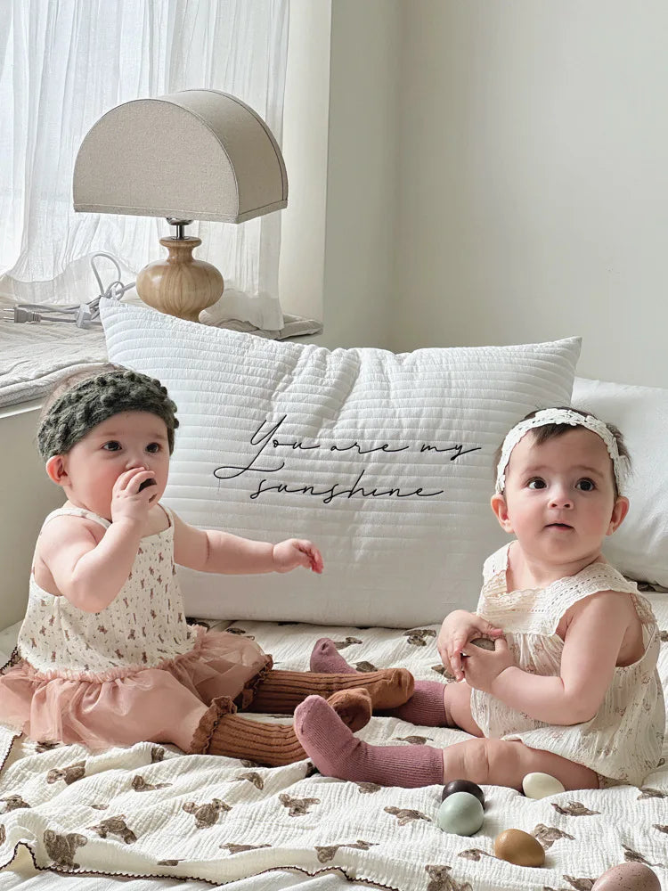 -ベビーロンパース キャミソール チュチュチュールスカートドッキングボディスーツ【mh0006533】 - mamahalo shop - ノースリーブロンパース -  べビー服 - 子供服 - 男の子 - 女の子