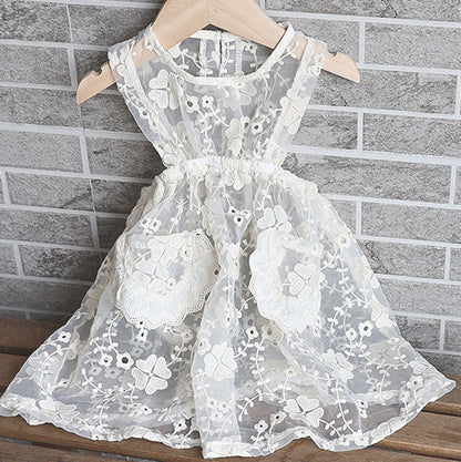 -ベビー ポップコーン セットアップ 長袖 トップス ブルマパンツ ベージュ ブラック レース フリル エプロン ドレス ガールズ - mamahalo shop - 長袖セットアップ -  べビー服 - 子供服 - 男の子 - 女の子