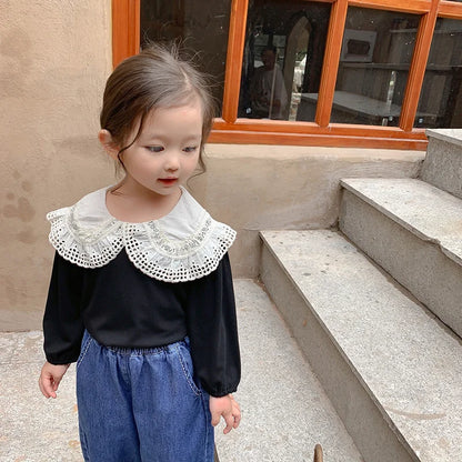 -# キッズ フラワー 刺繍 エプロン ワンピース【mh0003521】 - mamahalo shop - 長袖ワンピース -  べビー服 - 子供服 - 男の子 - 女の子