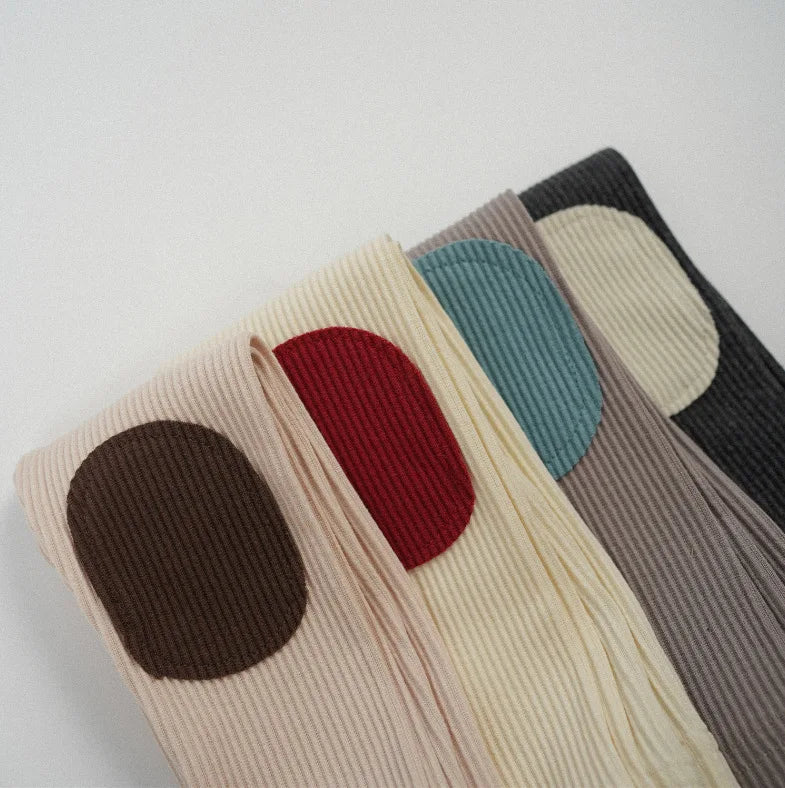 -キッズパンツ カラフル膝パッチレギンスパンツ 8カラー - mamahalo shop - レギンスパンツ -  べビー服 - 子供服 - 男の子 - 女の子