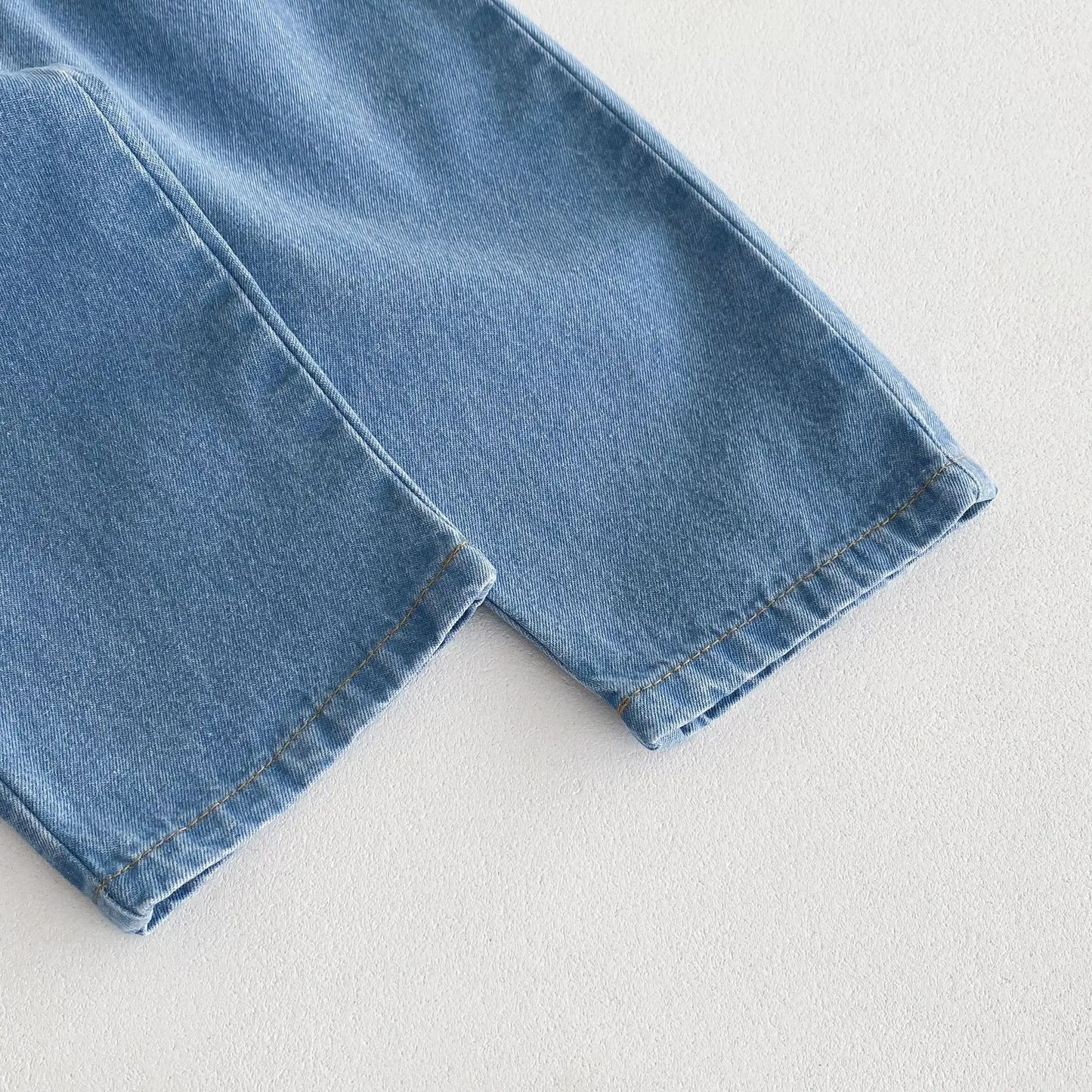 -キッズパンツ シンプルベーシックデニムパンツ ジーンズ 2カラー【mh0006826】 - mamahalo shop - デニムパンツ -  べビー服 - 子供服 - 男の子 - 女の子