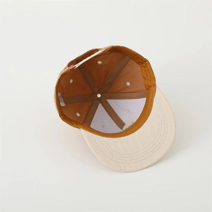 -キッズ帽子 キャップ 野球帽 ワッペンロゴ【mh0006372】 - mamahalo shop - ベビー用帽子 -  べビー服 - 子供服 - 男の子 - 女の子