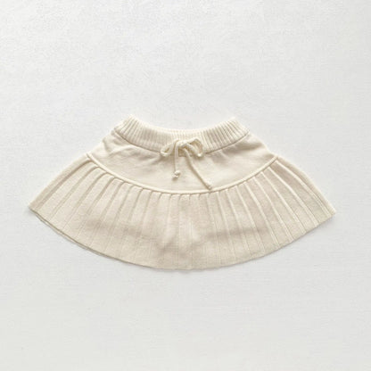 -ベビーキッズスカート ニットプリーツスカート 2カラー【mh0006726】 - mamahalo shop - スカート -  べビー服 - 子供服 - 男の子 - 女の子