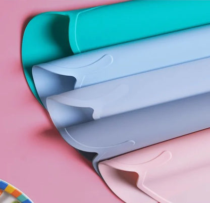 -雲のかたちのシリコン テーブル お食事マットマット ランチョンマット【mh0000011】 - mamahalo shop - ベビーキッズ ランチョンマット -  べビー服 - 子供服 - 男の子 - 女の子