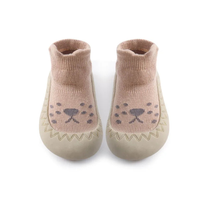 -ベビーシューズ ゴム底ルームシューズ ファーストシューズ 靴 室内ばき ソックス - mamahalo shop - 靴 -  べビー服 - 子供服 - 男の子 - 女の子