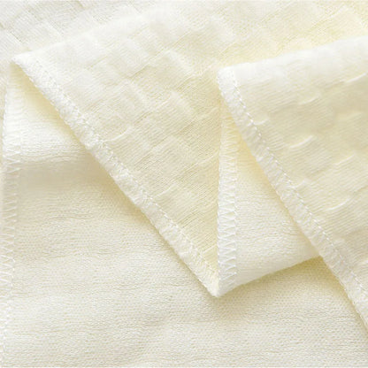 -ベビーブランケット おくるみ スワドル くまベア刺繍 レターロゴ - mamahalo shop - ベビーブランケット・タオル -  べビー服 - 子供服 - 男の子 - 女の子