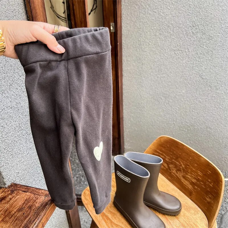 -キッズ ハート レギンス パンツ - mamahalo shop - レギンスパンツ -  べビー服 - 子供服 - 男の子 - 女の子