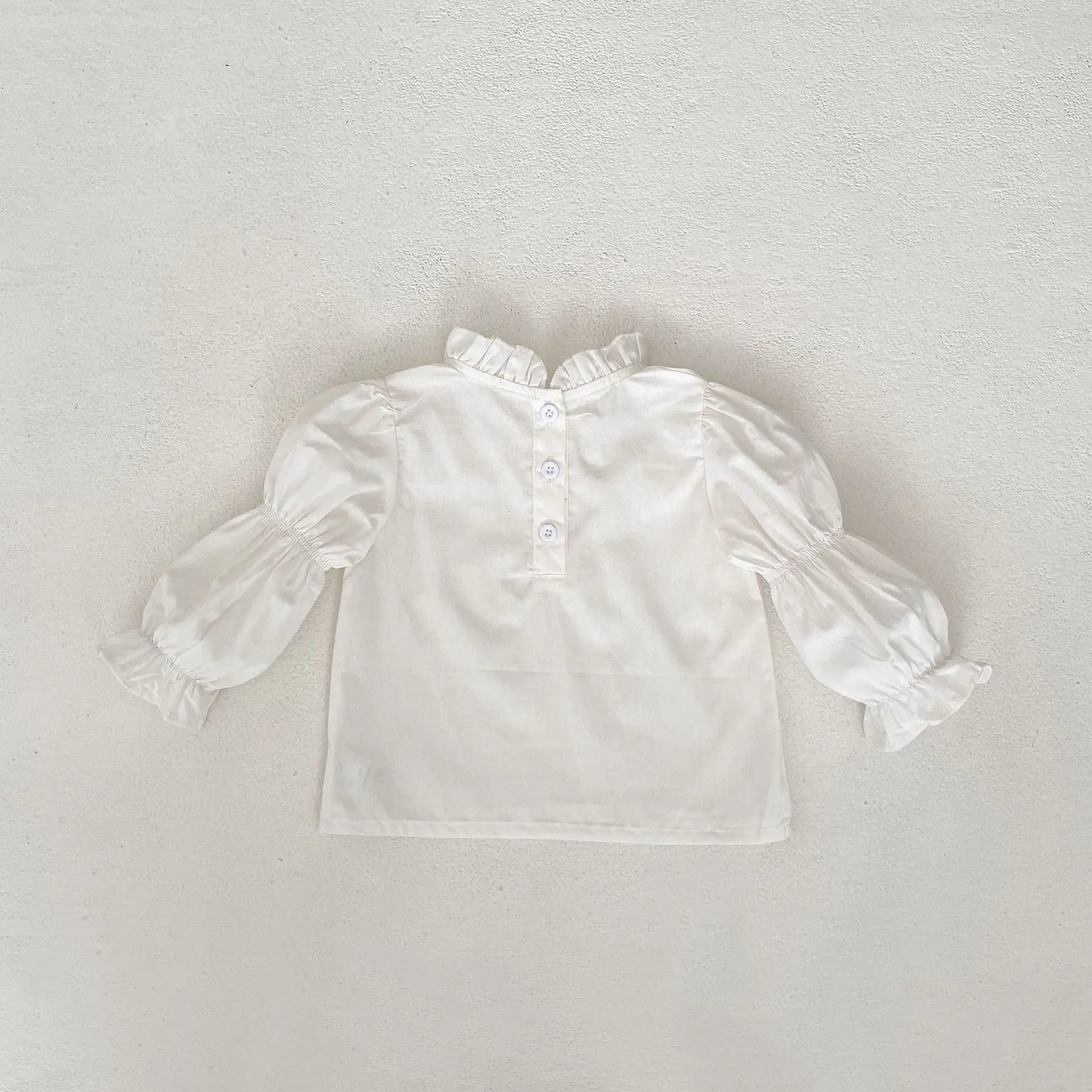 -ベビーキッズセットアップ 2点セット/トップス サーカス刺繍ノースリーブペプラムチュニック+バルーンショートパンツ/長袖バブルスリーブブラウス【mh0007172】 - mamahalo shop - ノースリーブセットアップ -  べビー服 - 子供服 - 男の子 - 女の子