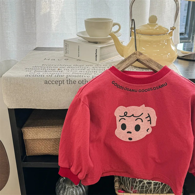 -キッズトップス 長袖プリントTシャツ 3カラー【mh0006850】 - mamahalo shop - 長袖Tシャツ -  べビー服 - 子供服 - 男の子 - 女の子