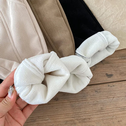 -キッズパンツ コーデュロイ 裏フリースロングパンツ センタータック - mamahalo shop - ロングパンツ・スウェットパンツ -  べビー服 - 子供服 - 男の子 - 女の子