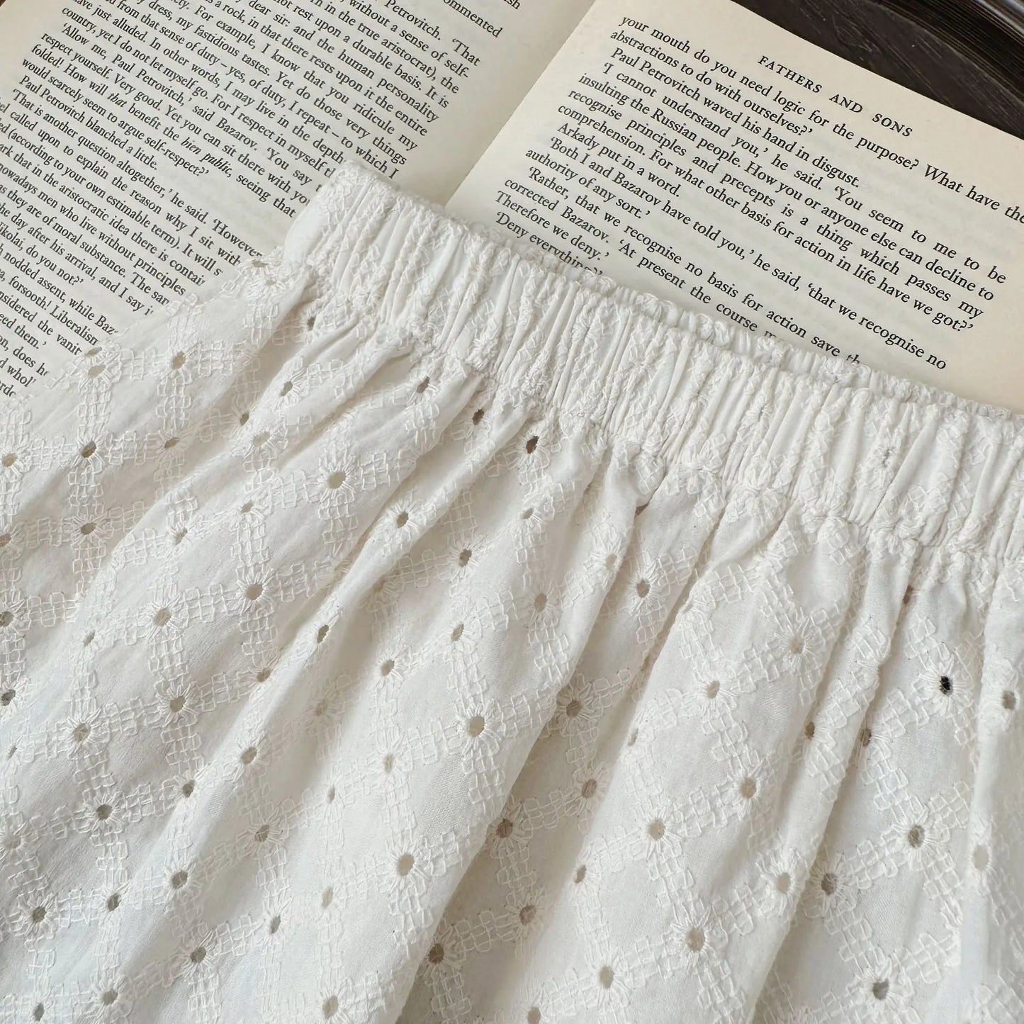 -ベビーセットアップ 2点セット ノースリーブチュニックブラウス+ショートパンツ 刺繍レース - mamahalo shop - ノースリーブセットアップ -  べビー服 - 子供服 - 男の子 - 女の子