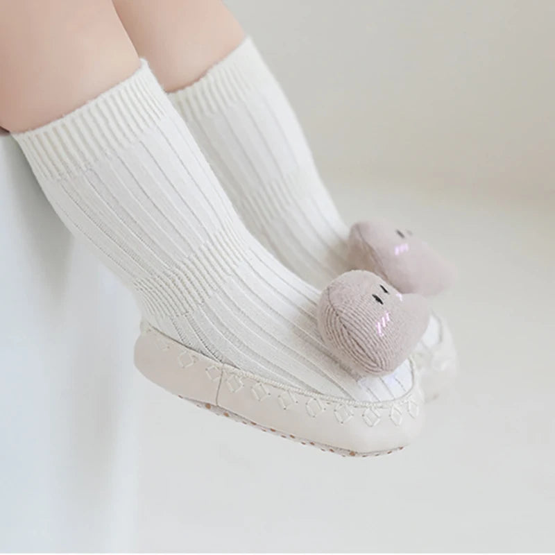 -ベビーソックス ソフト ルームシューズ ファーストシューズ 靴下 室内ばき - mamahalo shop - ベビー用靴下・タイツ -  べビー服 - 子供服 - 男の子 - 女の子