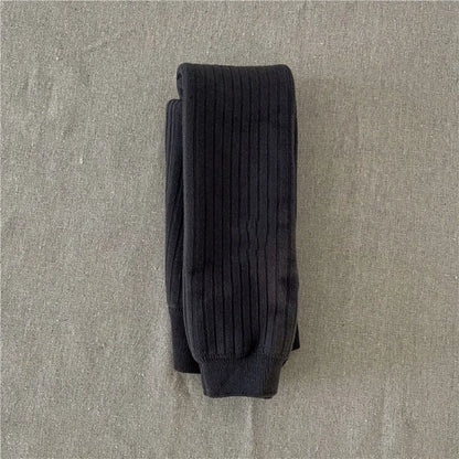 -キッズレギンスパンツ リブニットタイツ レギパン 裏フリース 6カラー - mamahalo shop - ベビー用靴下・タイツ -  べビー服 - 子供服 - 男の子 - 女の子