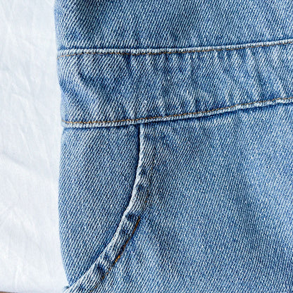 -ベビーオーバーオール デニムサスペンダーパンツベビーオーバーオール デニムサスペンダーパンツ【mh0005887】 - mamahalo shop - オーバーオール -  べビー服 - 子供服 - 男の子 - 女の子