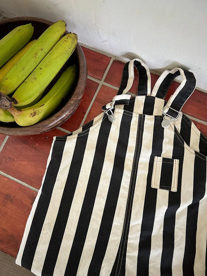 -キッズオーバーオール ストライプルーズサスペンダーパンツ 2カラー【mh0006899】 - mamahalo shop - オーバーオール -  べビー服 - 子供服 - 男の子 - 女の子