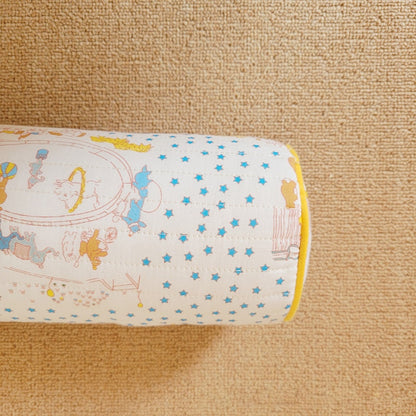 -ロングクッション 抱き枕 ベビーピロー フラワー 花柄 サーカス柄 4種 15x60cm【mh0002802】 - mamahalo shop - ベビー寝具 -  べビー服 - 子供服 - 男の子 - 女の子