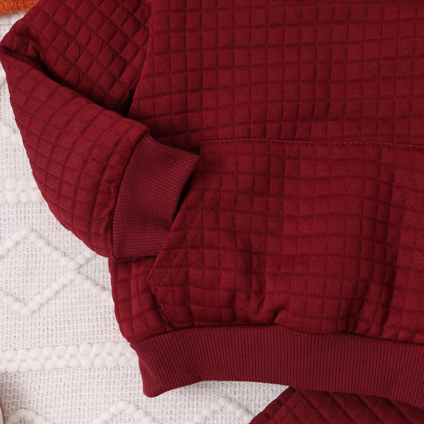 -キッズセットアップ 2点セット フーディスウェットパーカー スウェットパンツ トラックスーツ 4カラー【mh0004188】 - mamahalo shop - 長袖セットアップ -  べビー服 - 子供服 - 男の子 - 女の子